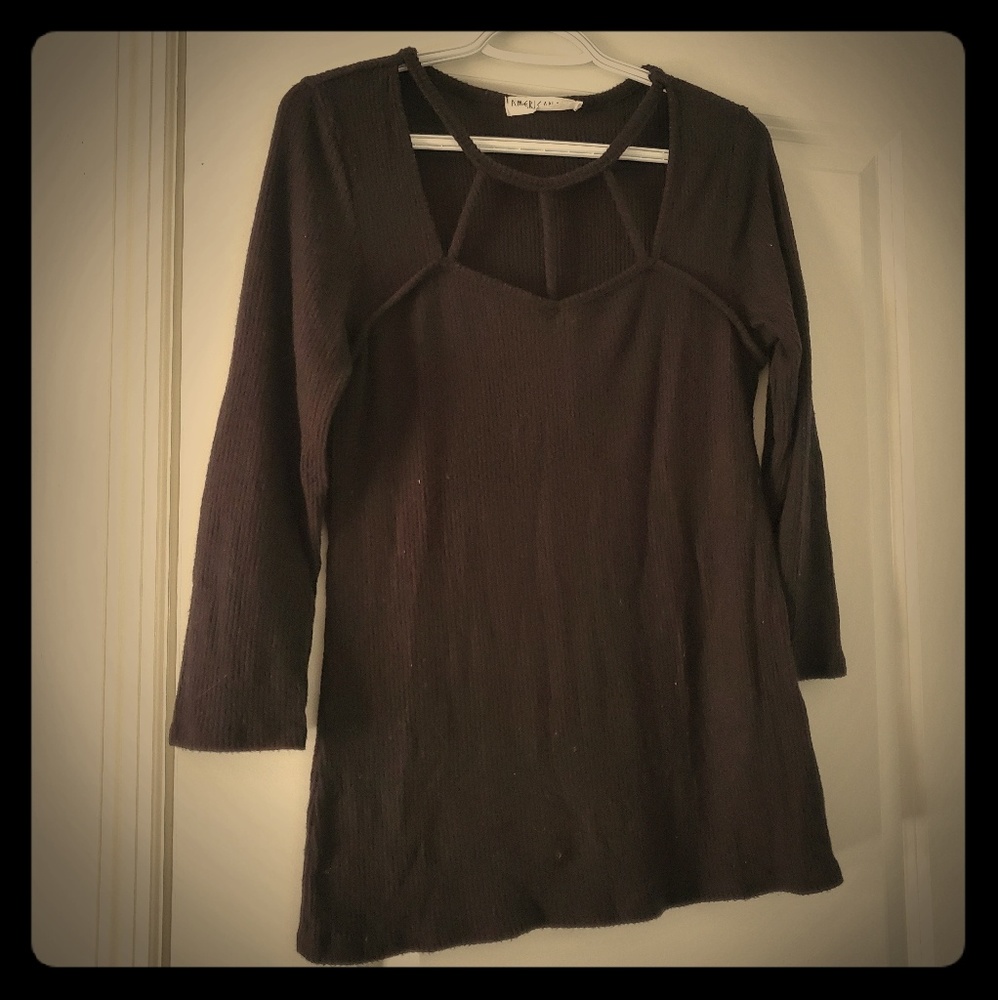 Keyhole Knit Sweater